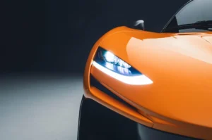 mclaren w1 revealed headlight