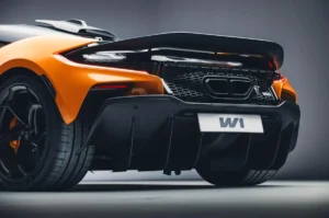 mclaren w1 revealed rear close up