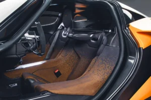 mclaren w1 revealed seat details