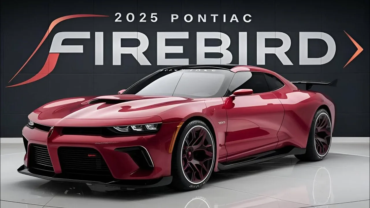 Reimagining Iconic Performance: Review of the 2025 Pontiac Firebird