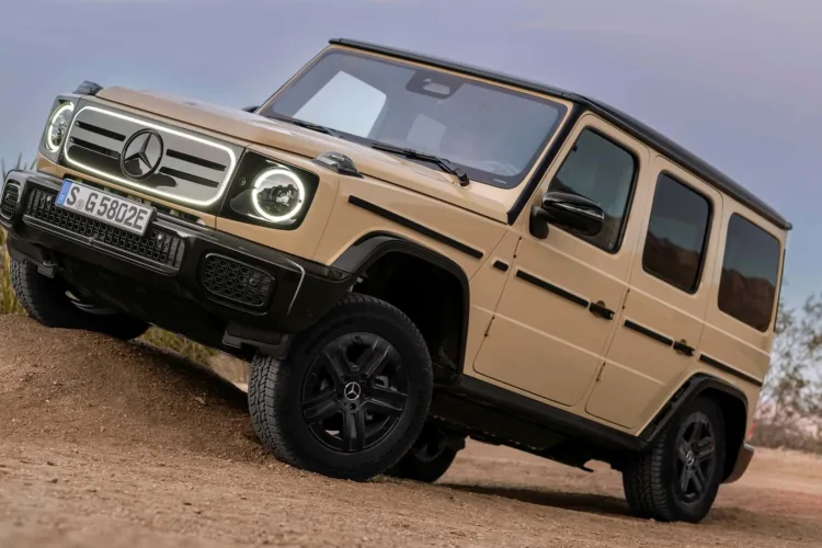 Mercedes-Benz G580 electric SUV review and off-road capability