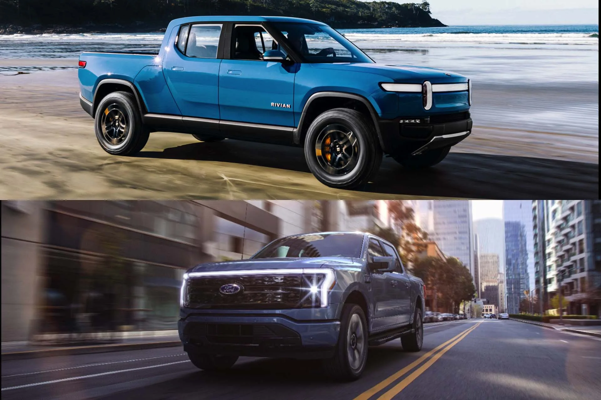 Ford F-150 Lightning and Rivian R1T lead the electric truck revolution for dealers and buyers