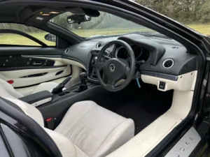 “mitsuoka orochi sports car interior view”